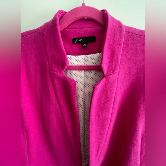 NWOT. Gibson’s inverted notch collar cotton blend blazer. XL - Picture 4 of 12
